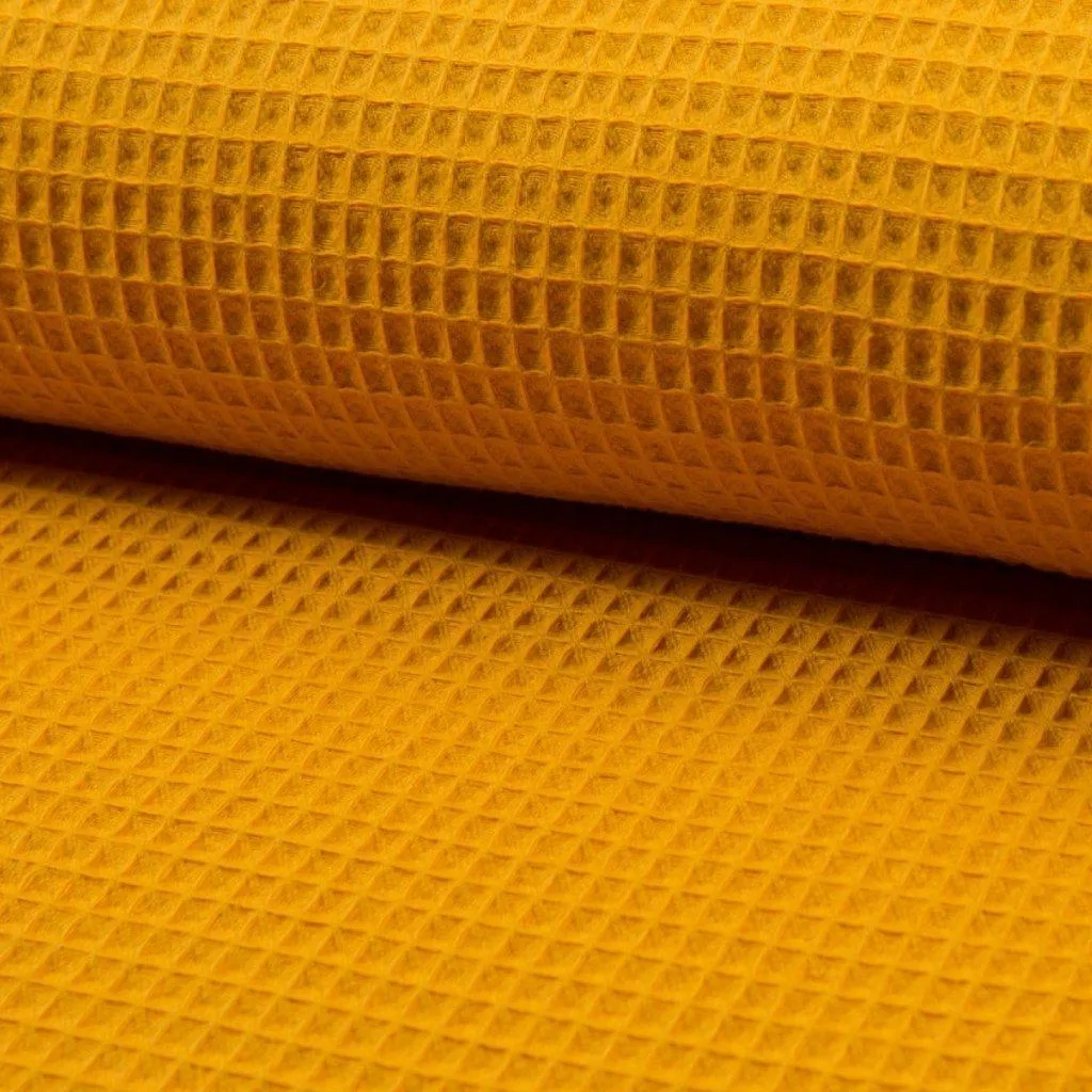 Tissu gaufré 100% coton