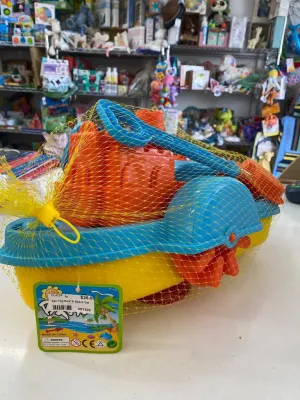 Ensemble de remorqueur et plage de 8 pièces