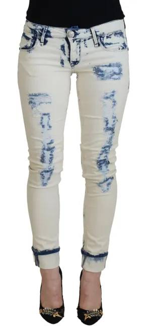 Acht   Jean Skinny Femme en Coton  Jeans pour Femmes