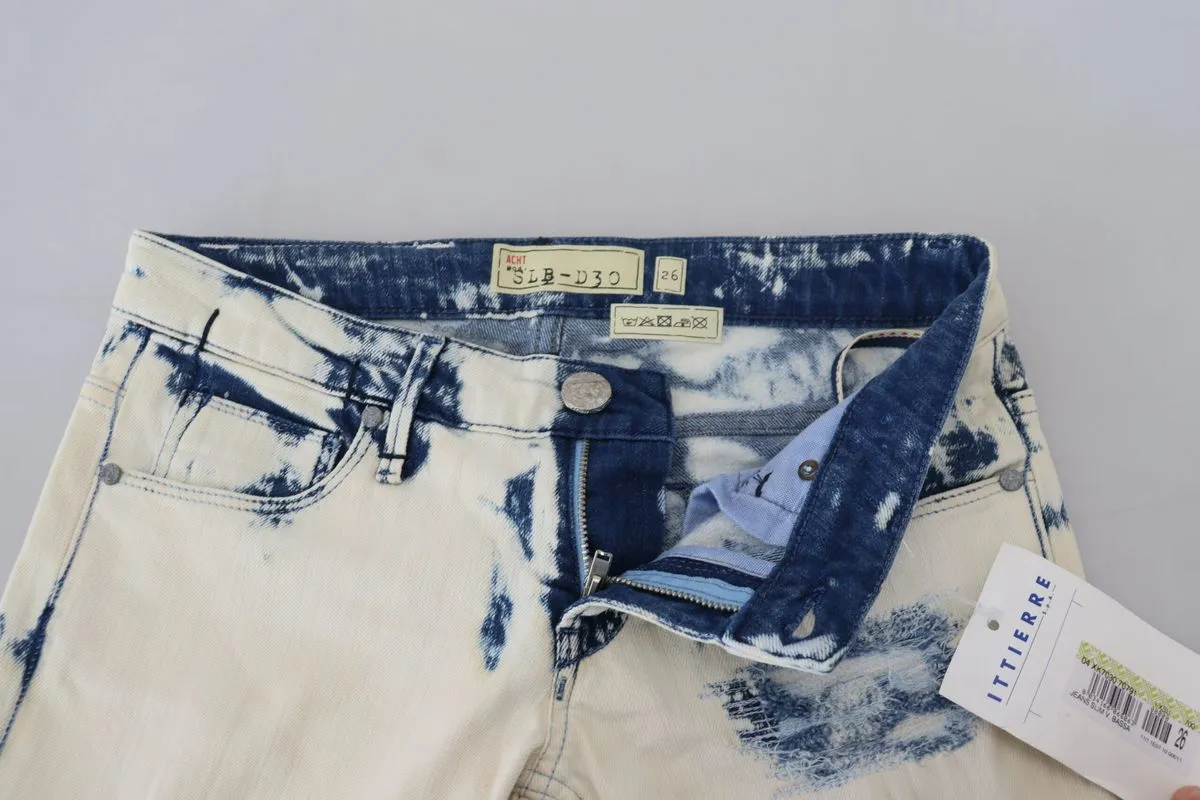 Acht   Jean Skinny Femme en Coton  Jeans pour Femmes