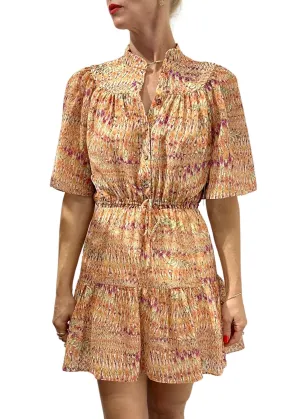Robe Adelyn en impression Castaway