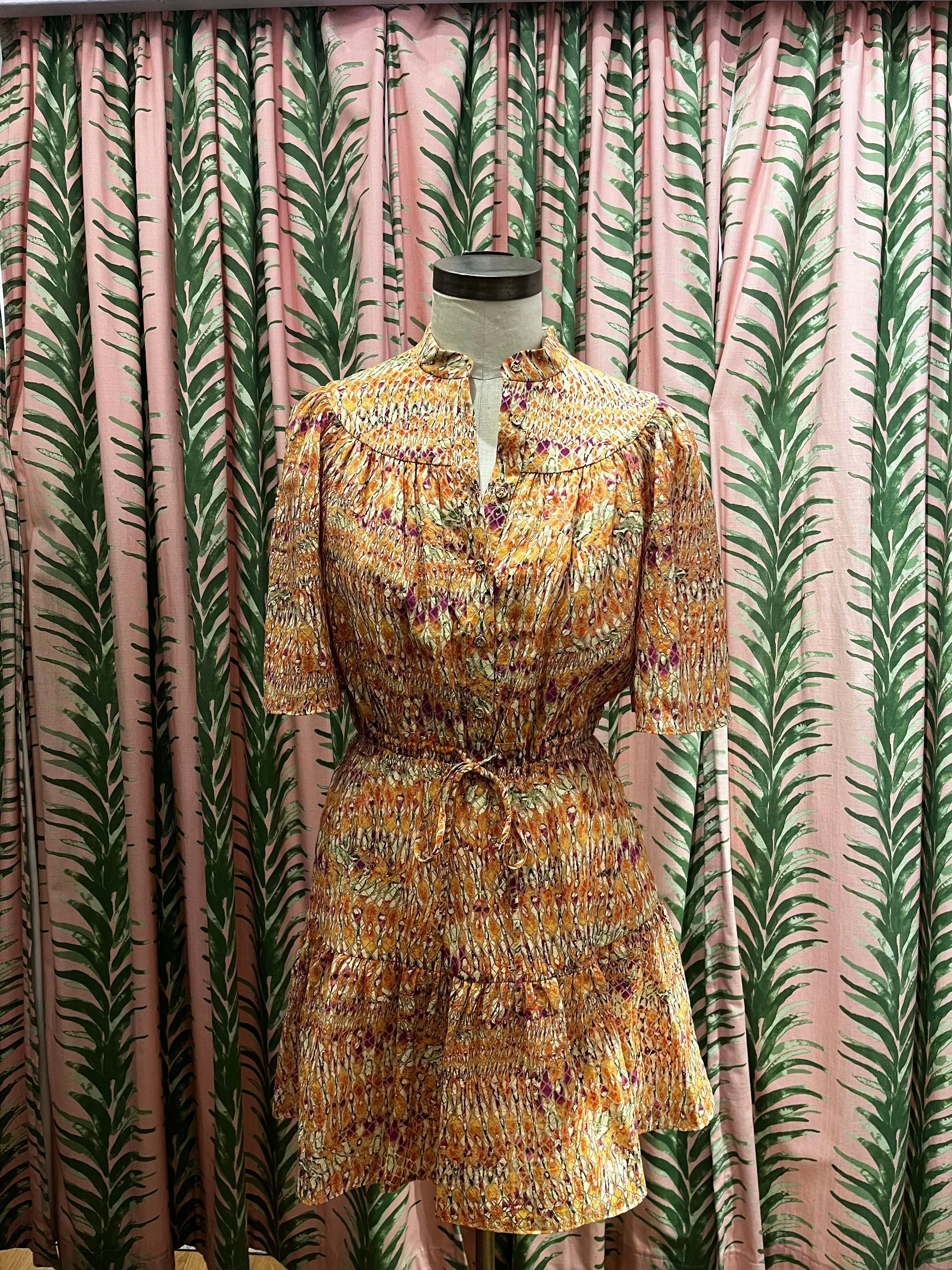 Robe Adelyn en impression Castaway