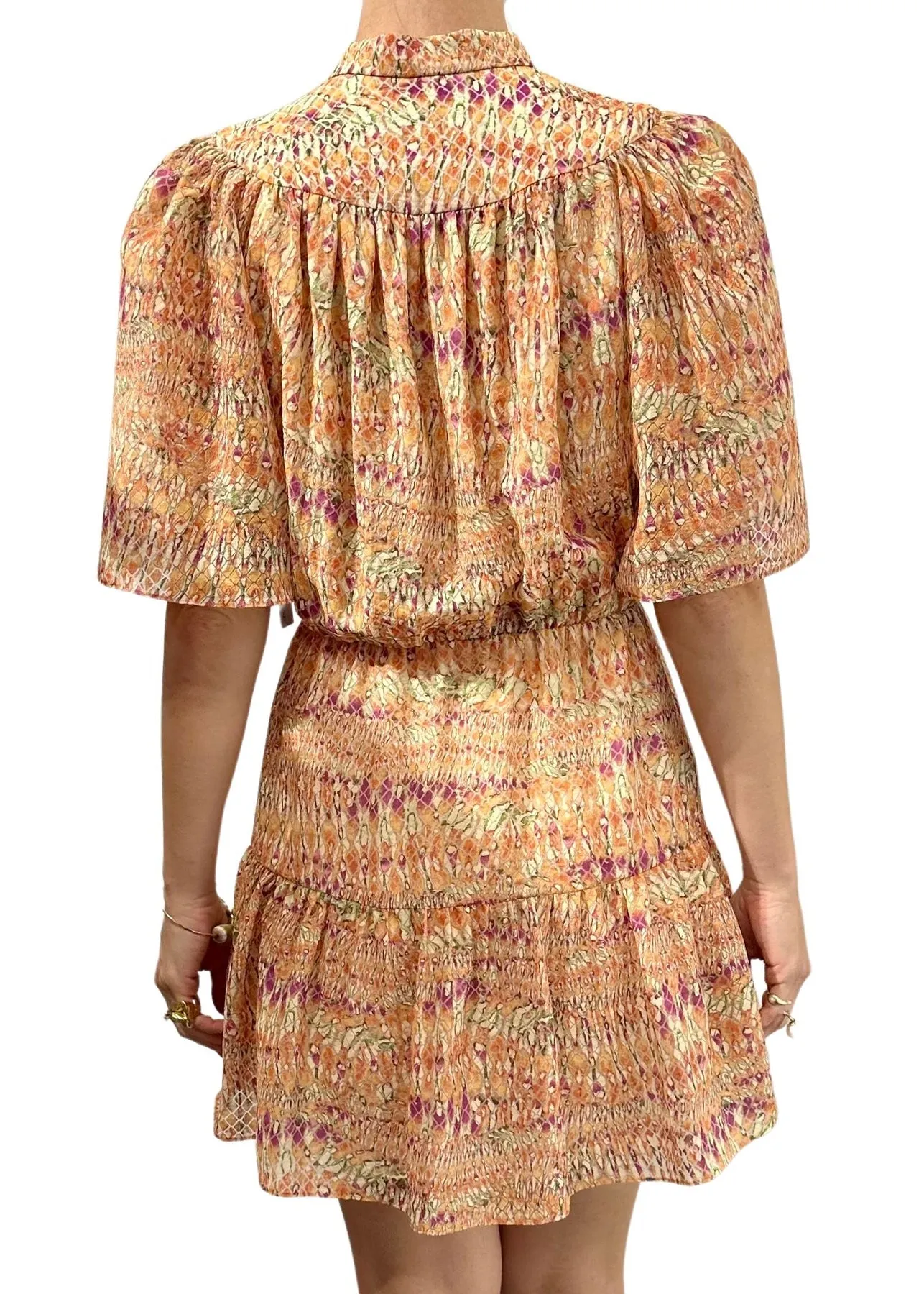 Robe Adelyn en impression Castaway