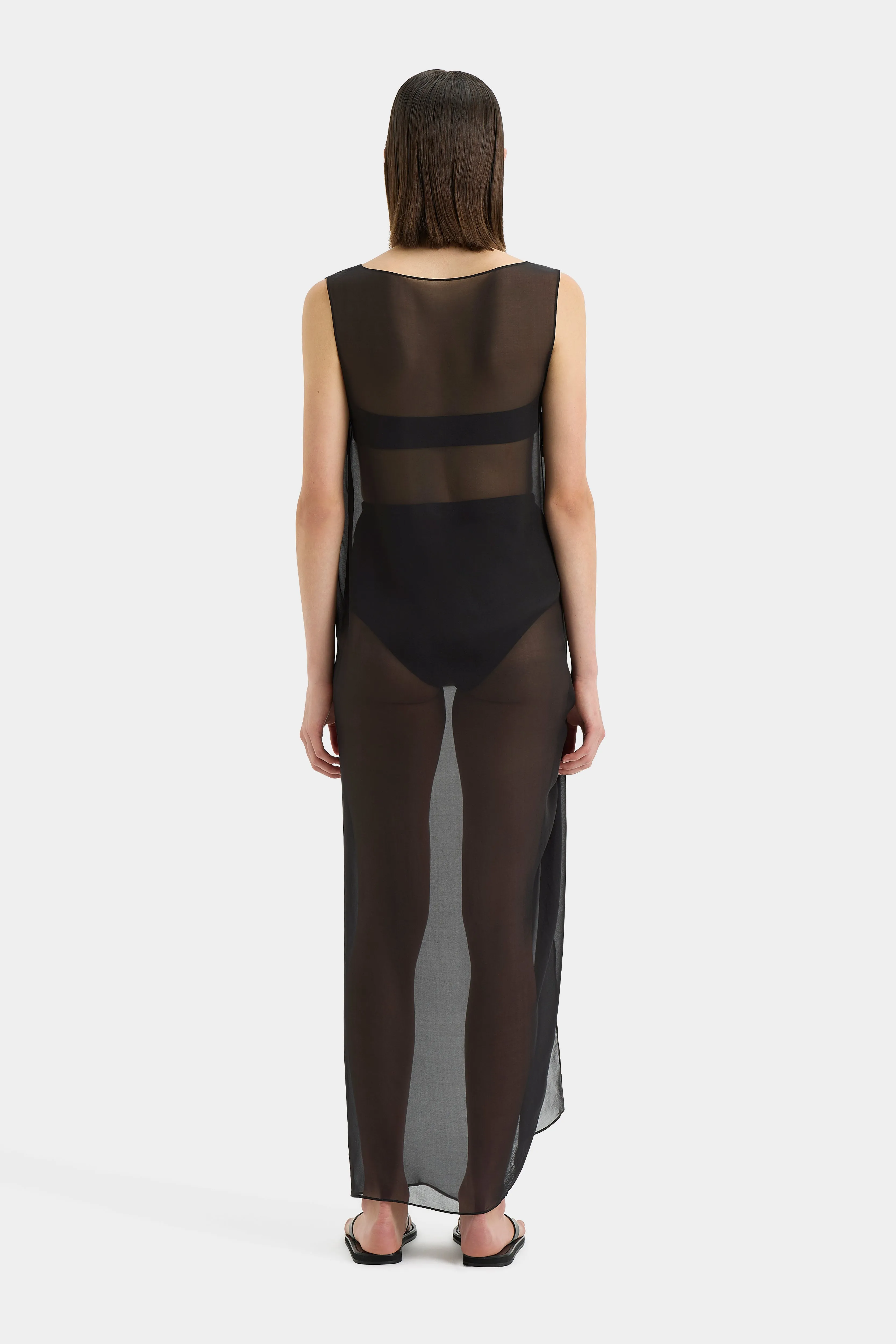 Robe à pans Adrienne