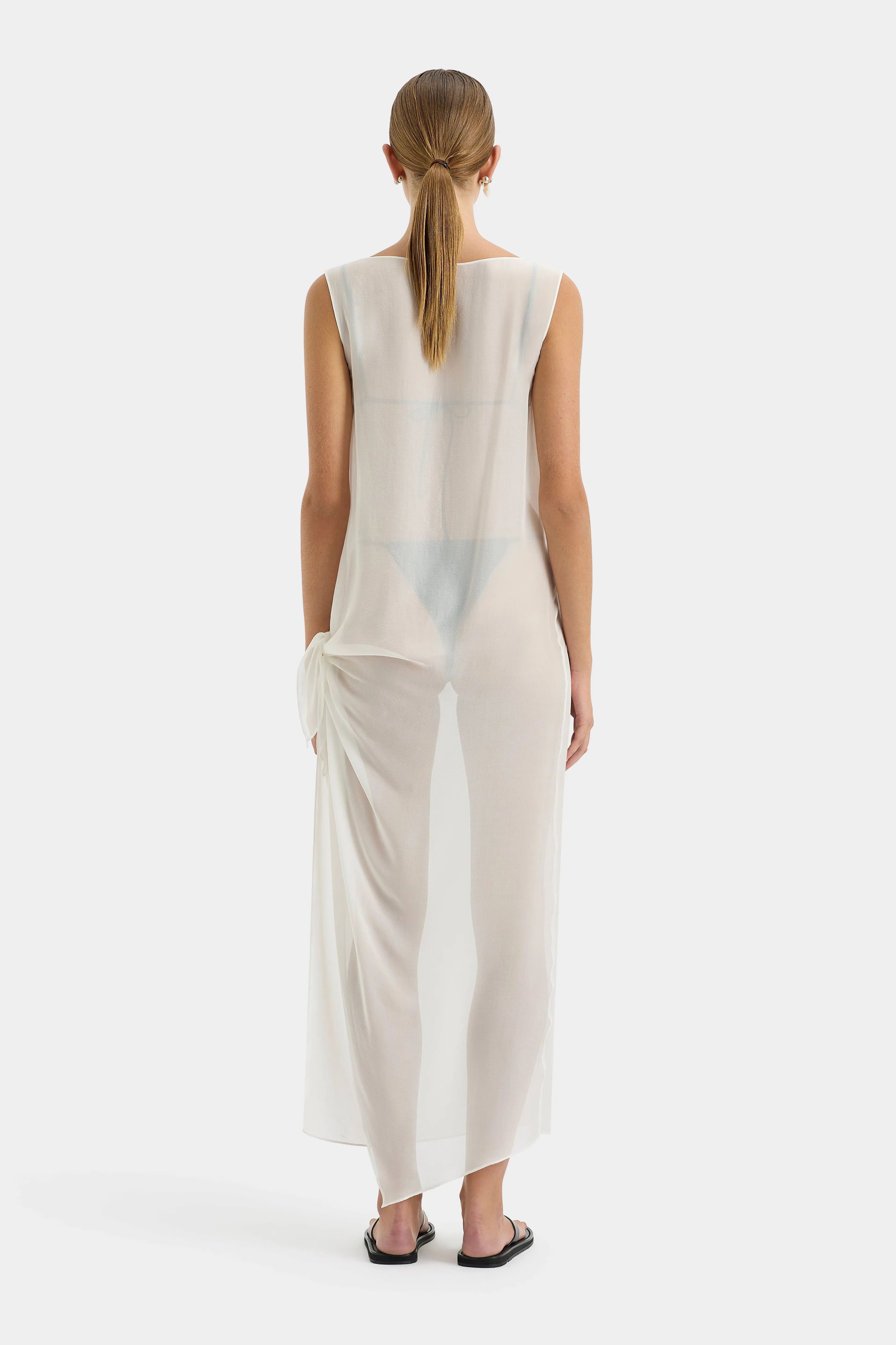 Robe à pans Adrienne