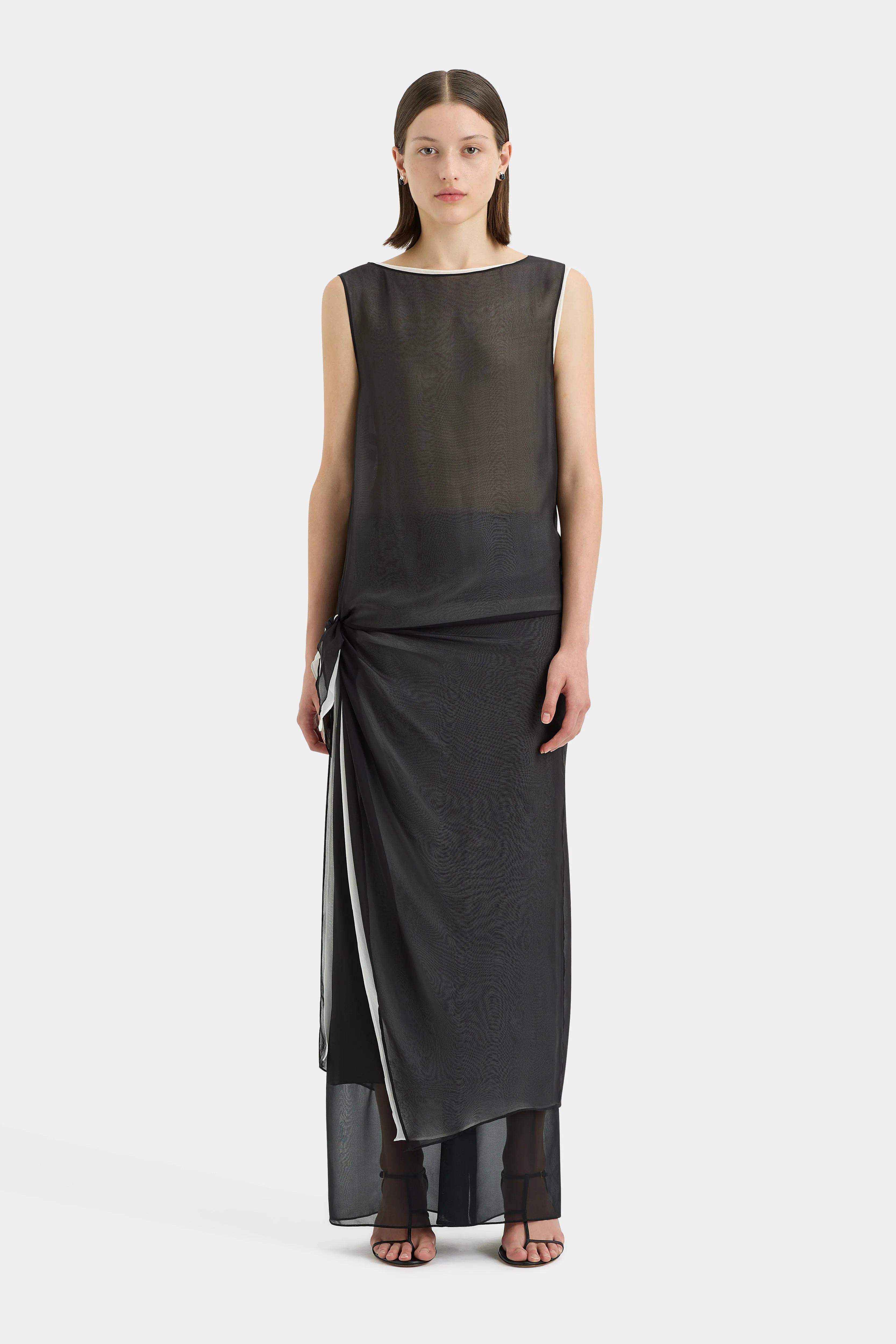 Robe à pans Adrienne