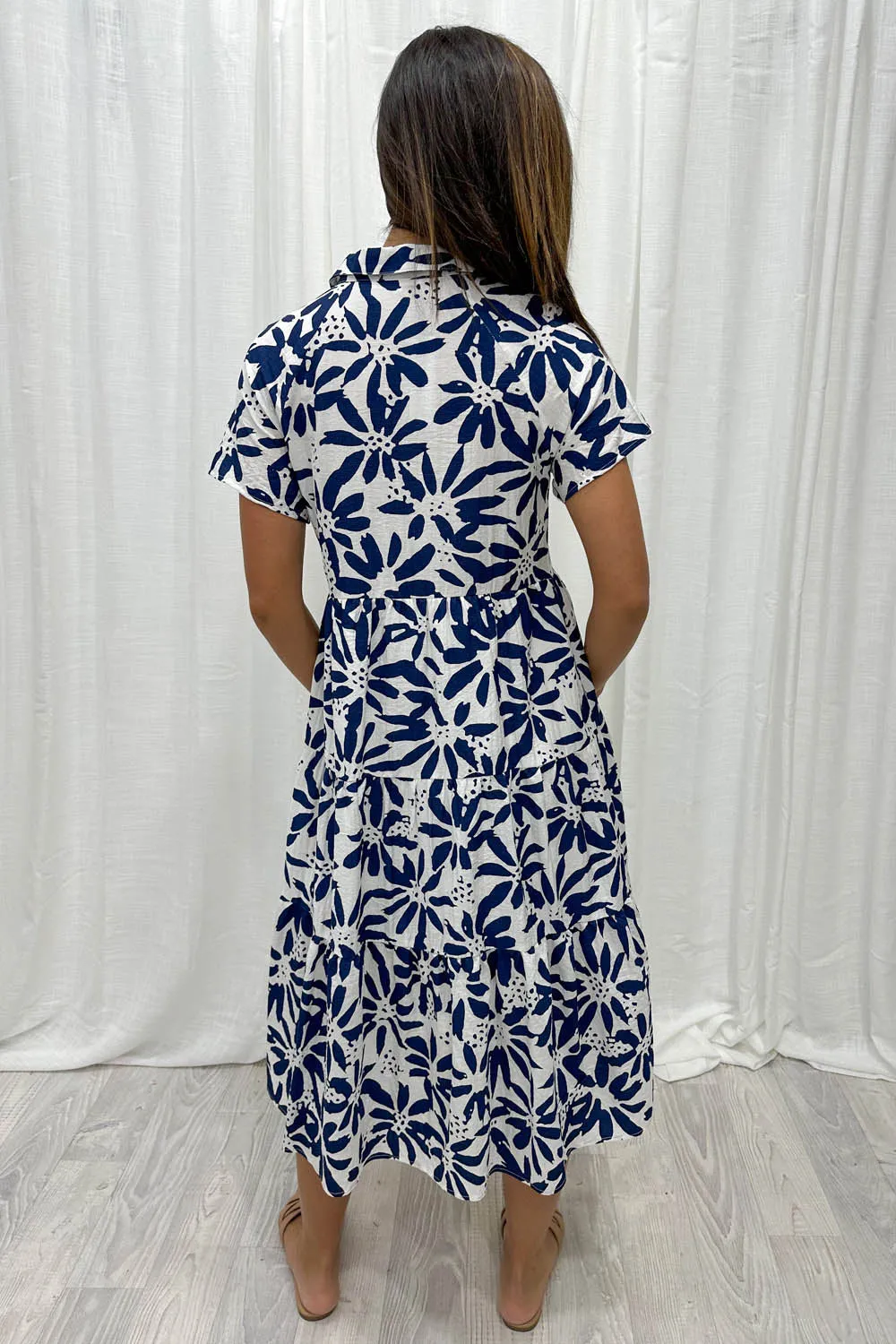 Robe imprimée midi Alyssa