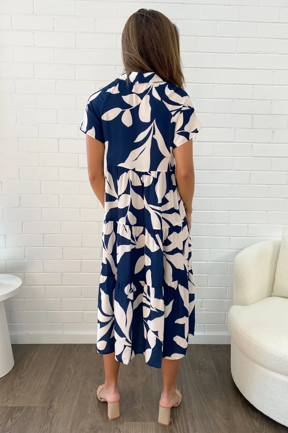 Robe imprimée midi Alyssa