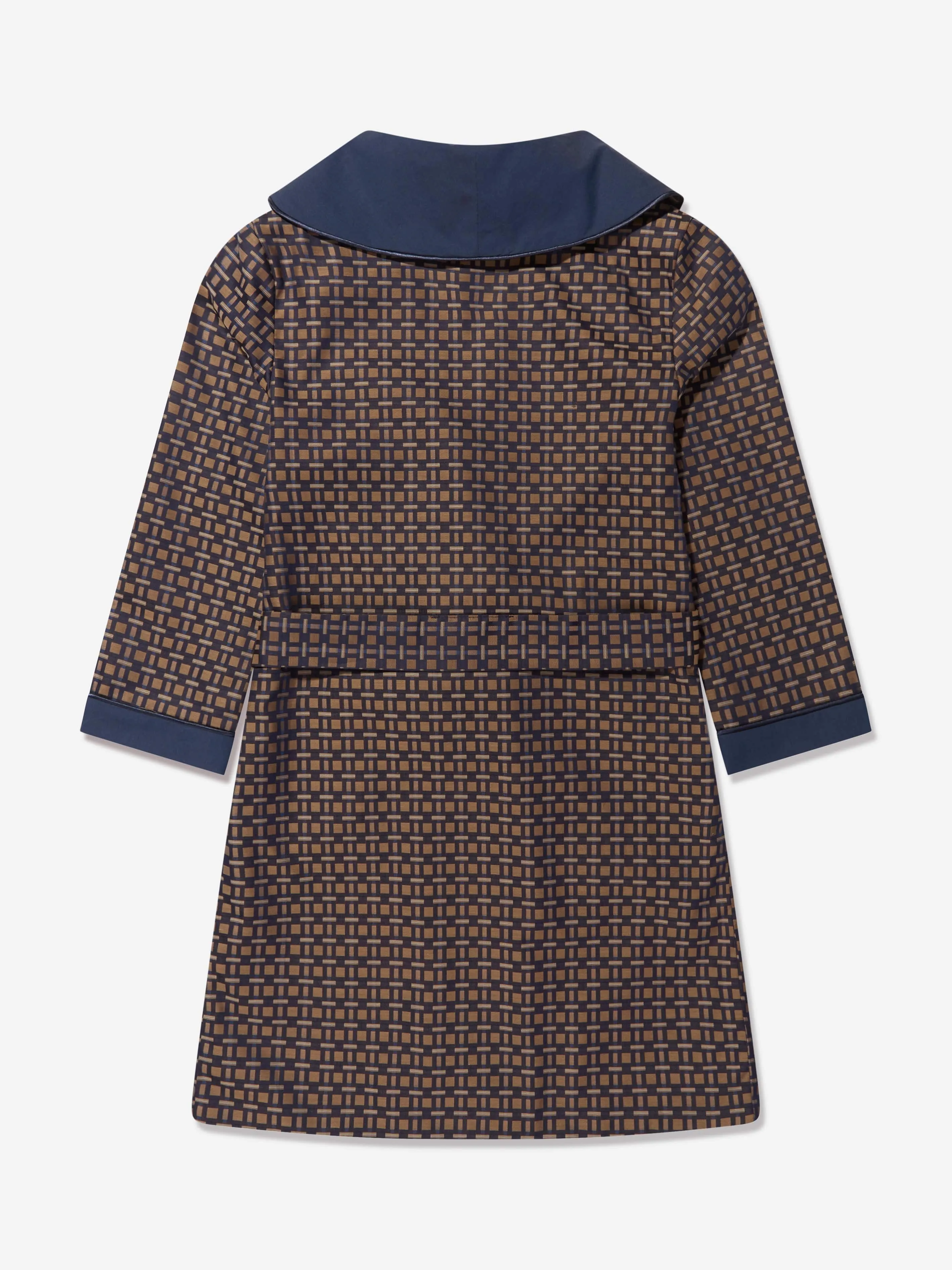 Robe de chambre pour garçons Amiki Theodore en bleu marine