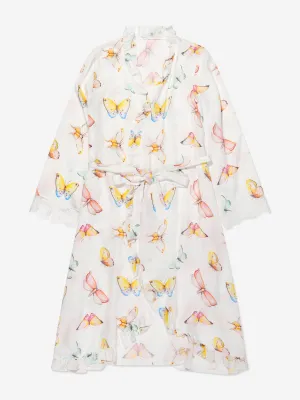 Robe de chambre Sofia à motifs papillons pour filles Amiki