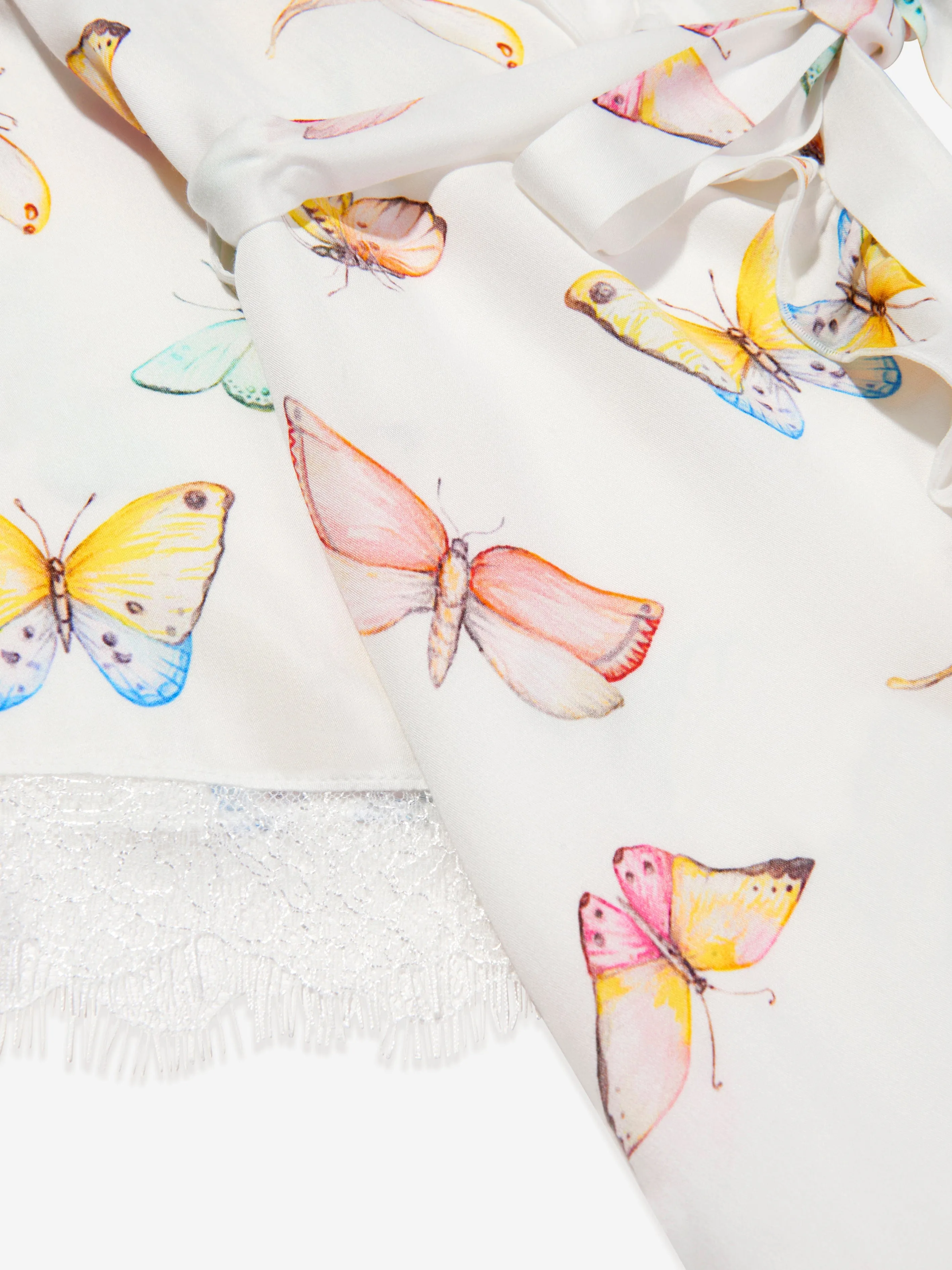Robe de chambre Sofia à motifs papillons pour filles Amiki