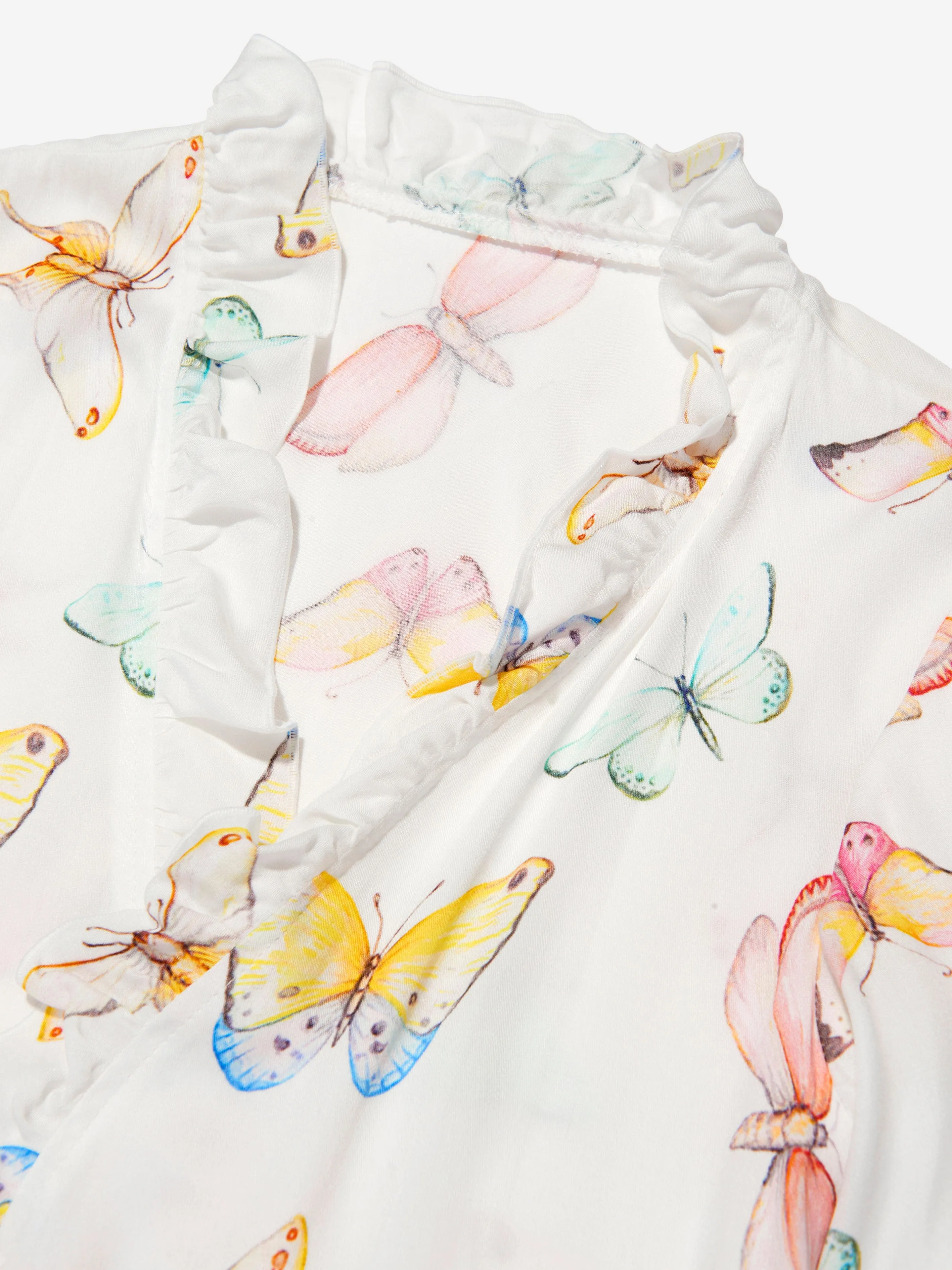 Robe de chambre Sofia à motifs papillons pour filles Amiki