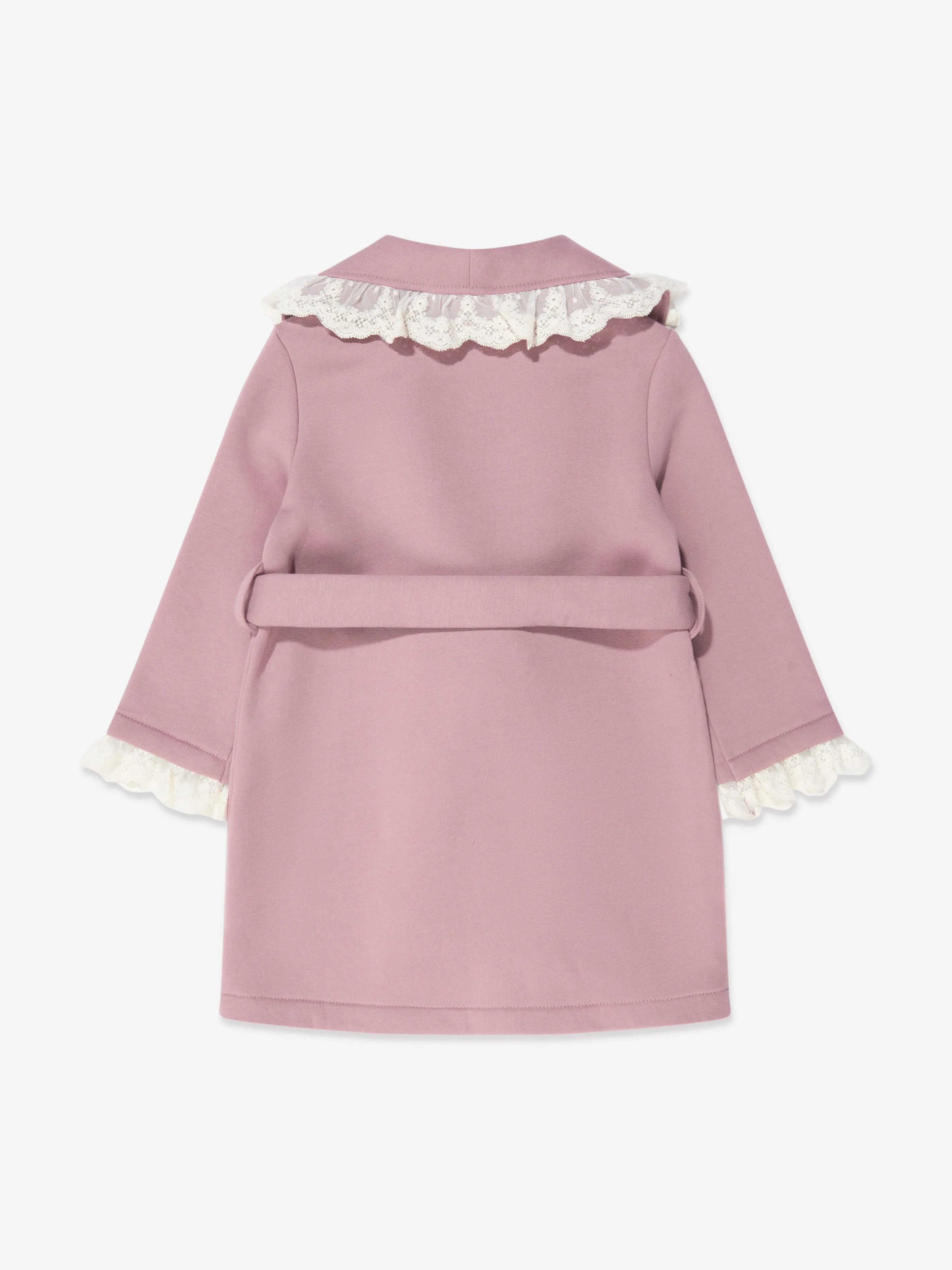 Robe de chambre pour fillettes Amiki Thalia en violet