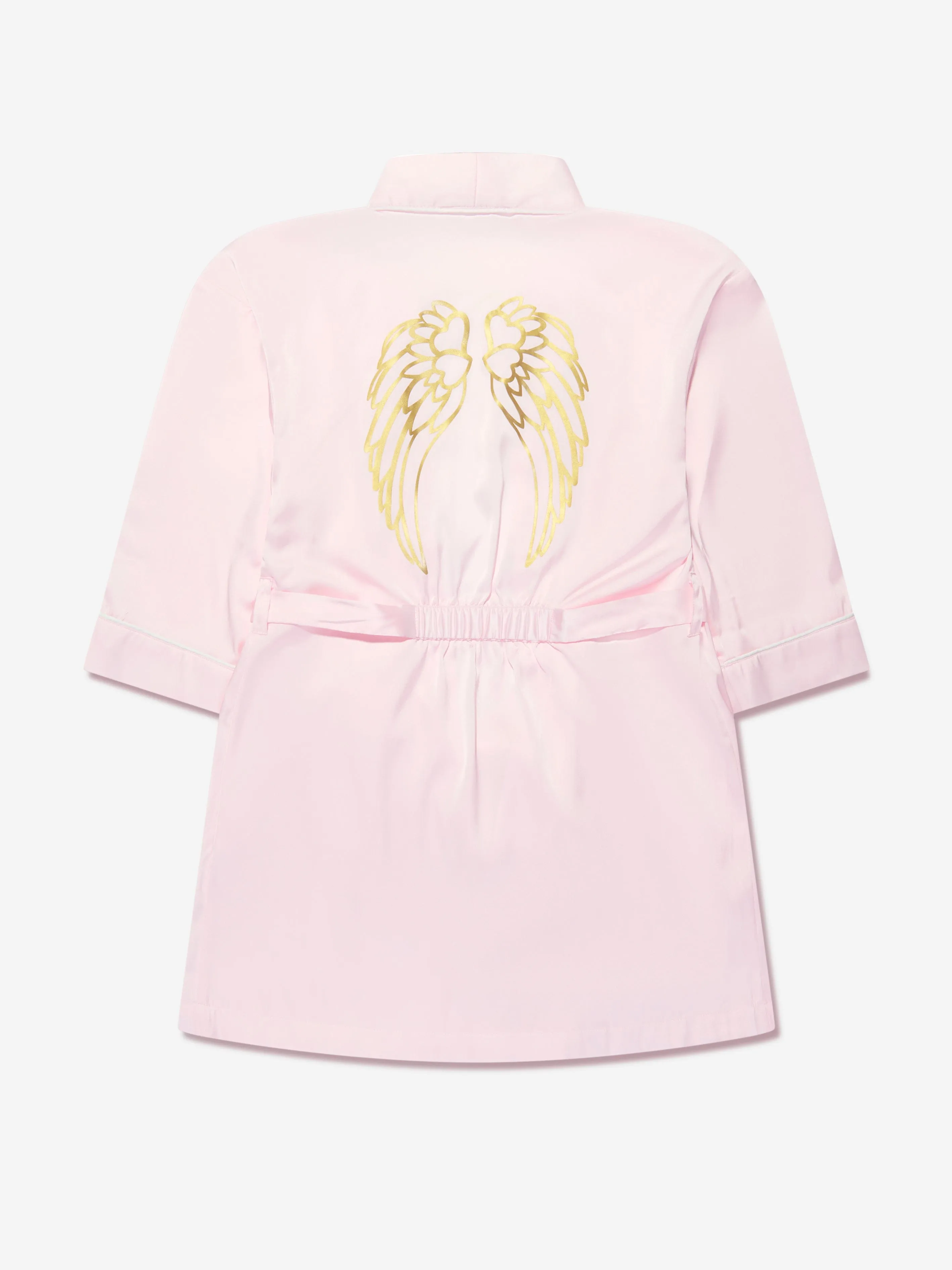 Peignoir en satin et masque pour les yeux Angels Face Girls