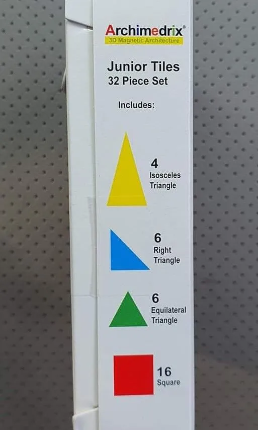 Jeu de 32 Tuiles Magnétiques Archimedrix Junior