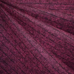Atelier Jupe Tweedy Lines Costume en Laine Mélangée Fuchsia/Noir