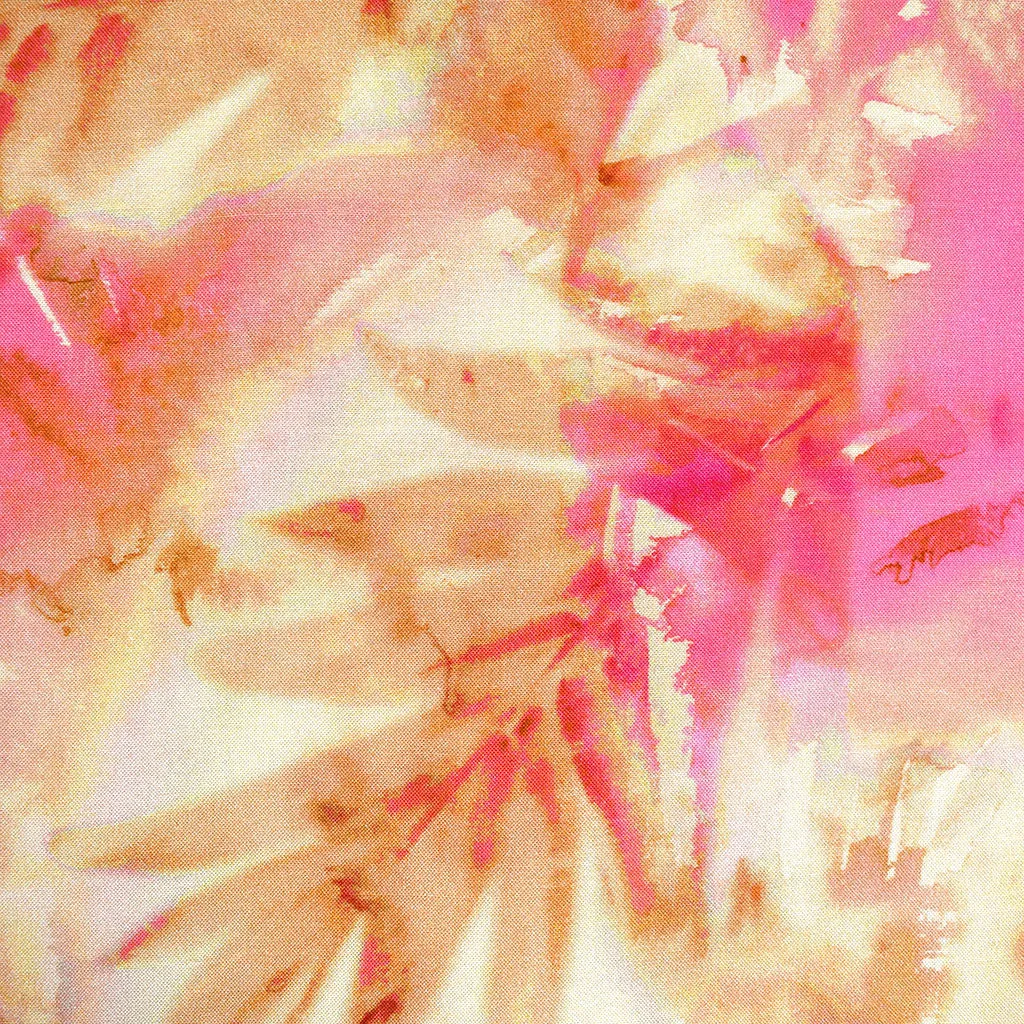 Atelier Jupe Aquarelle Feuillage Tropical Rayon Rose