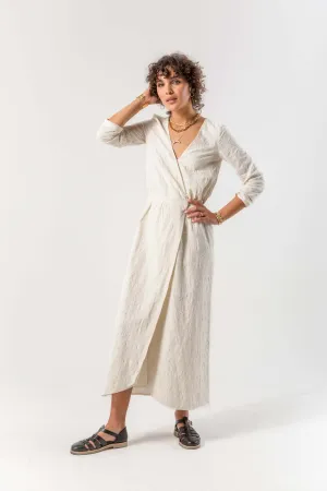 Robe autrichienne en coton ancien