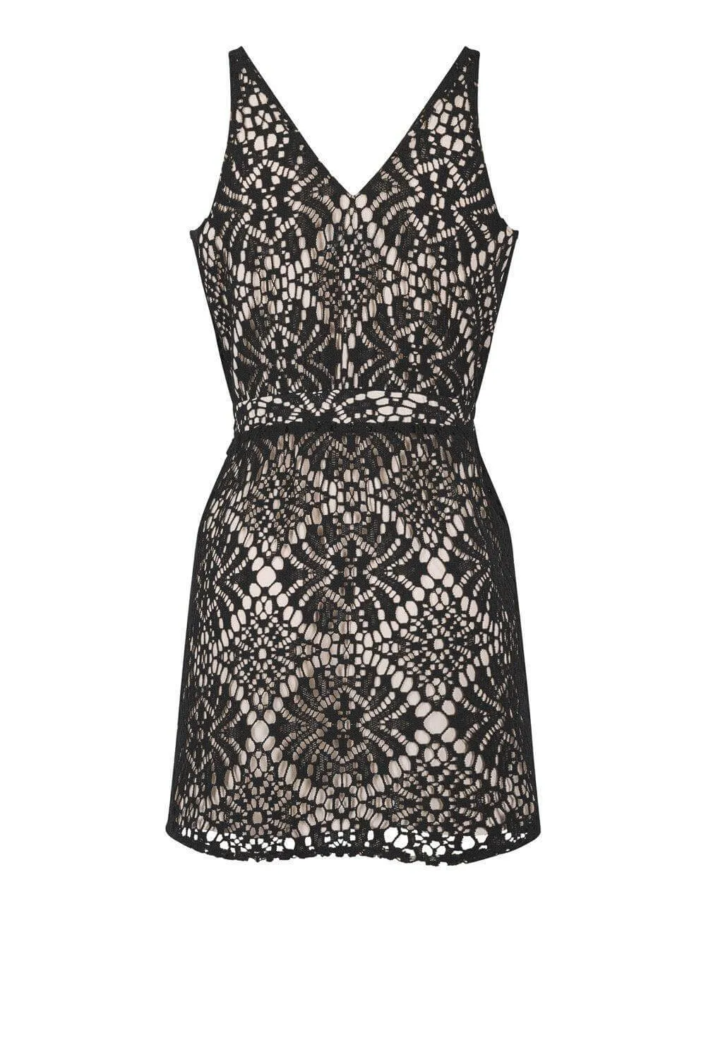 Autriche robe en dentelle noire