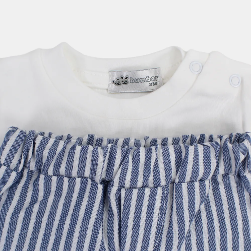 Ensemble 2 pièces pour bébé garçon - Motif tête de chiot