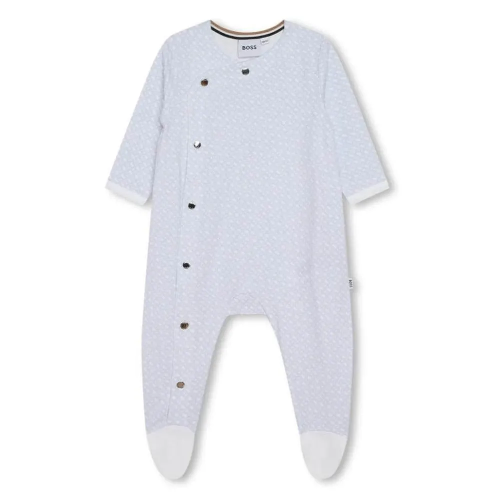 Grenouillère et Bonnet pour Bébé Garçon