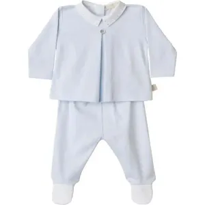 Ensemble en Coton Bleu pour Bébé Garçon