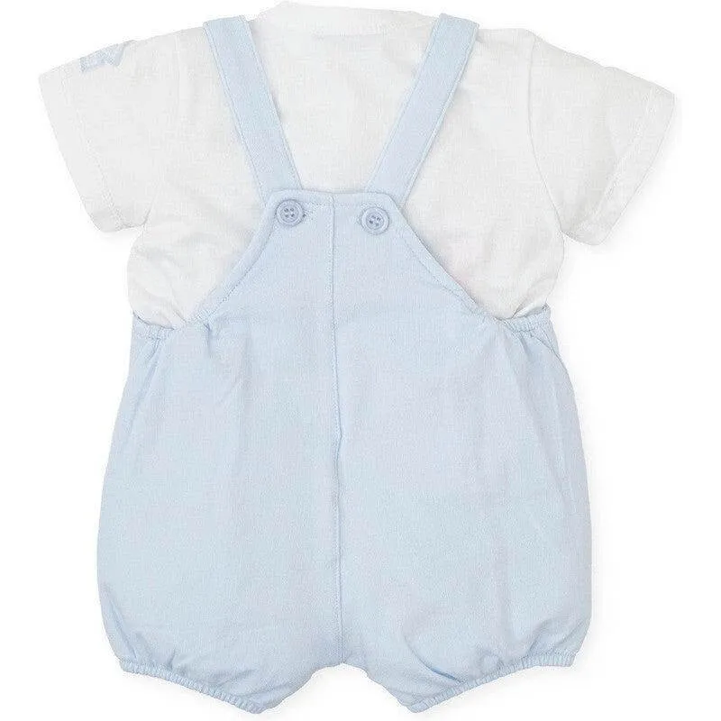 Ensemble de salopette bleu pour bébé garçon