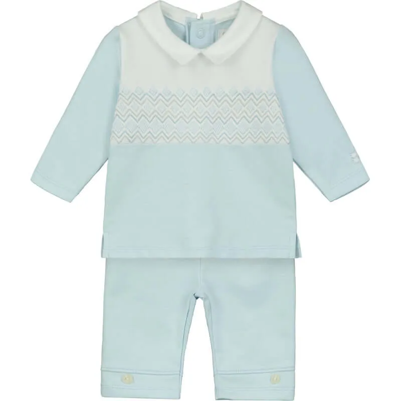 Ensemble Bleu Bébé Garçon Elijah