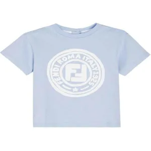 T-shirt pour garçons avec logo bleu