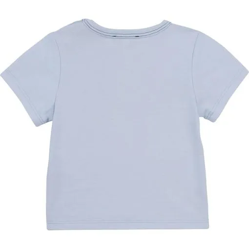 T-shirt bleu hippocampe pour bébé garçon