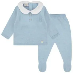 Ensemble deux pièces bleu pour bébé garçon
