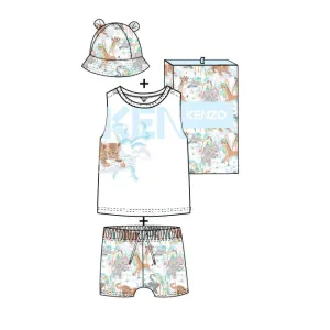 Ensemble en coton pour bébé garçon - 3 pièces