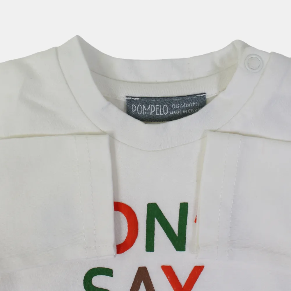 T-shirt en coton à manches longues pour bébé garçon