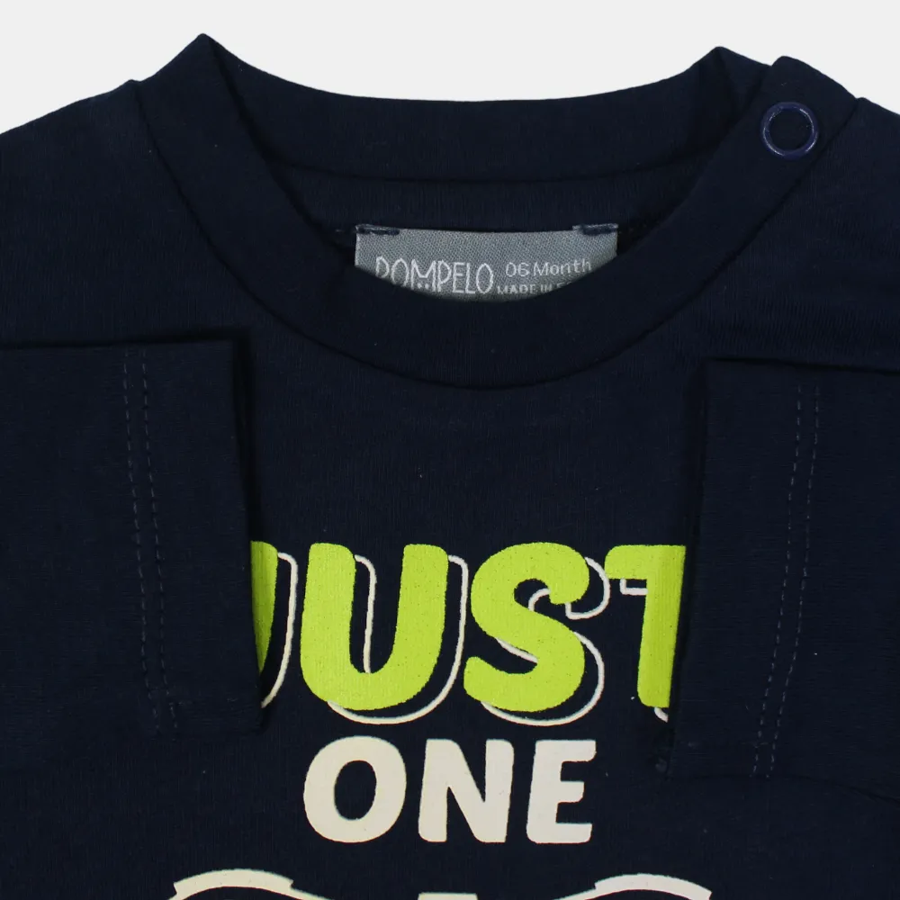 T-shirt en coton à manches longues pour bébé garçon