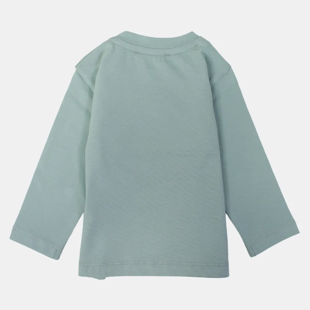 T-shirt en coton à manches longues pour bébé garçon