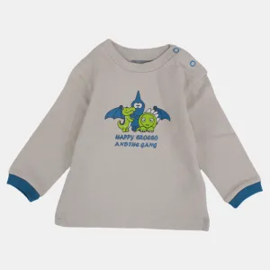 T-shirt en coton à manches longues pour bébé garçon