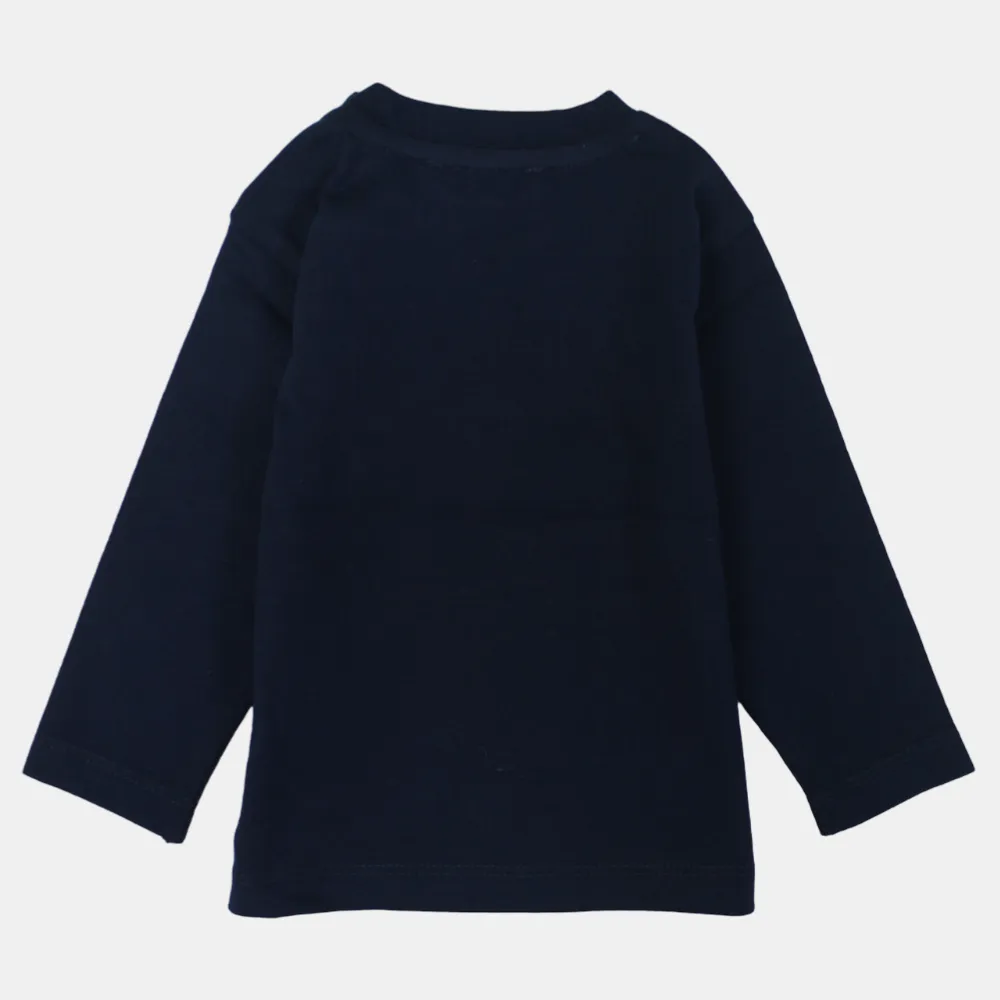 T-shirt en coton à manches longues pour bébé garçon