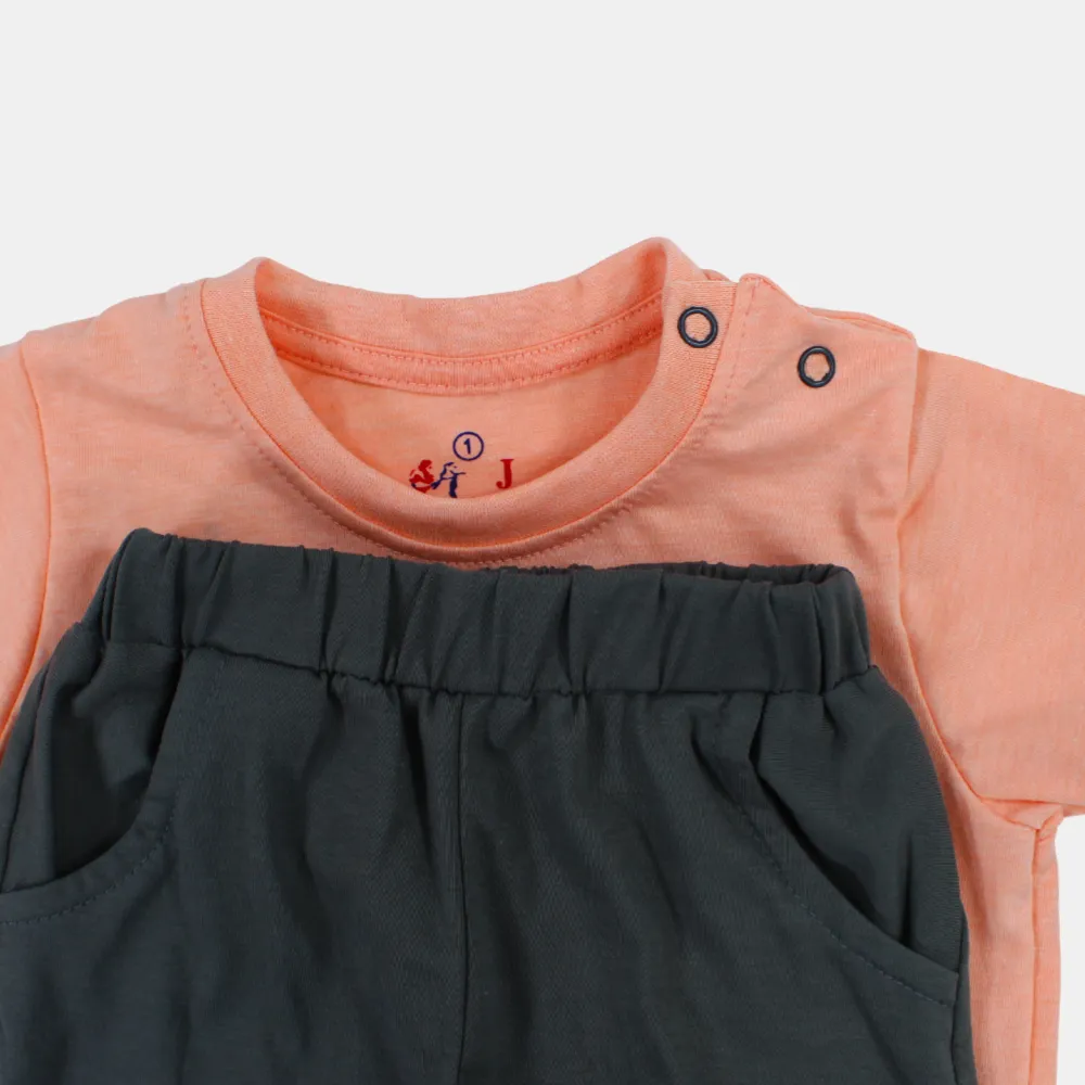 Pyjama en coton pour bébé garçon – Multicolore