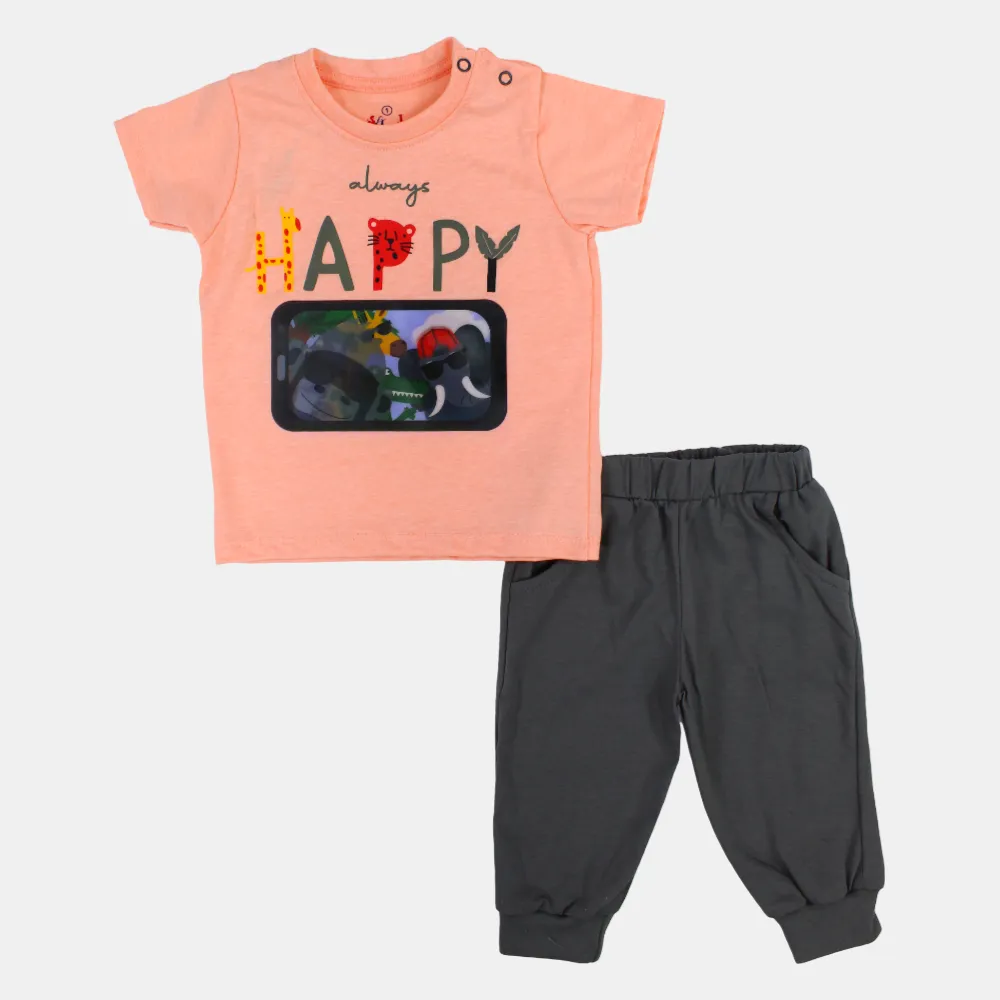 Pyjama en coton pour bébé garçon – Multicolore