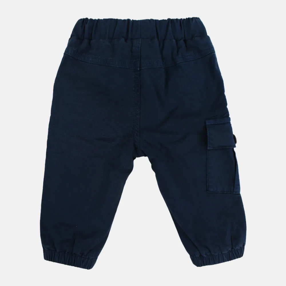 Pantalons cargo en gabardine pour bébés garçons