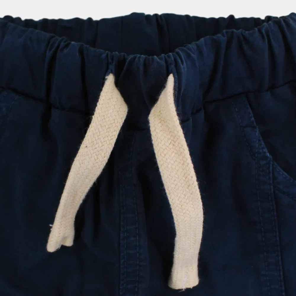 Pantalons cargo en gabardine pour bébés garçons