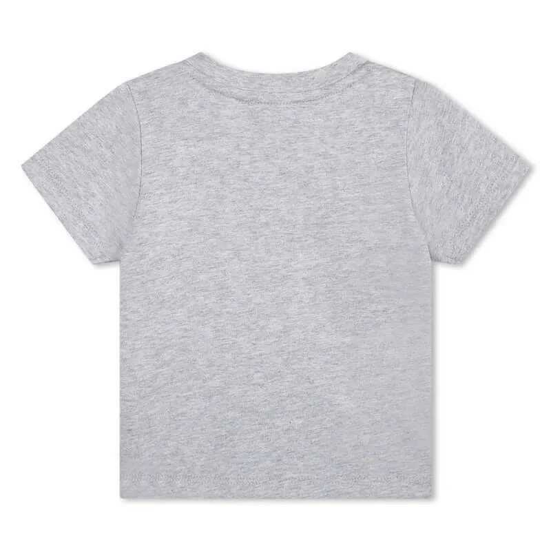 T-shirt à manches courtes gris 'IKEBANA' pour bébé garçon