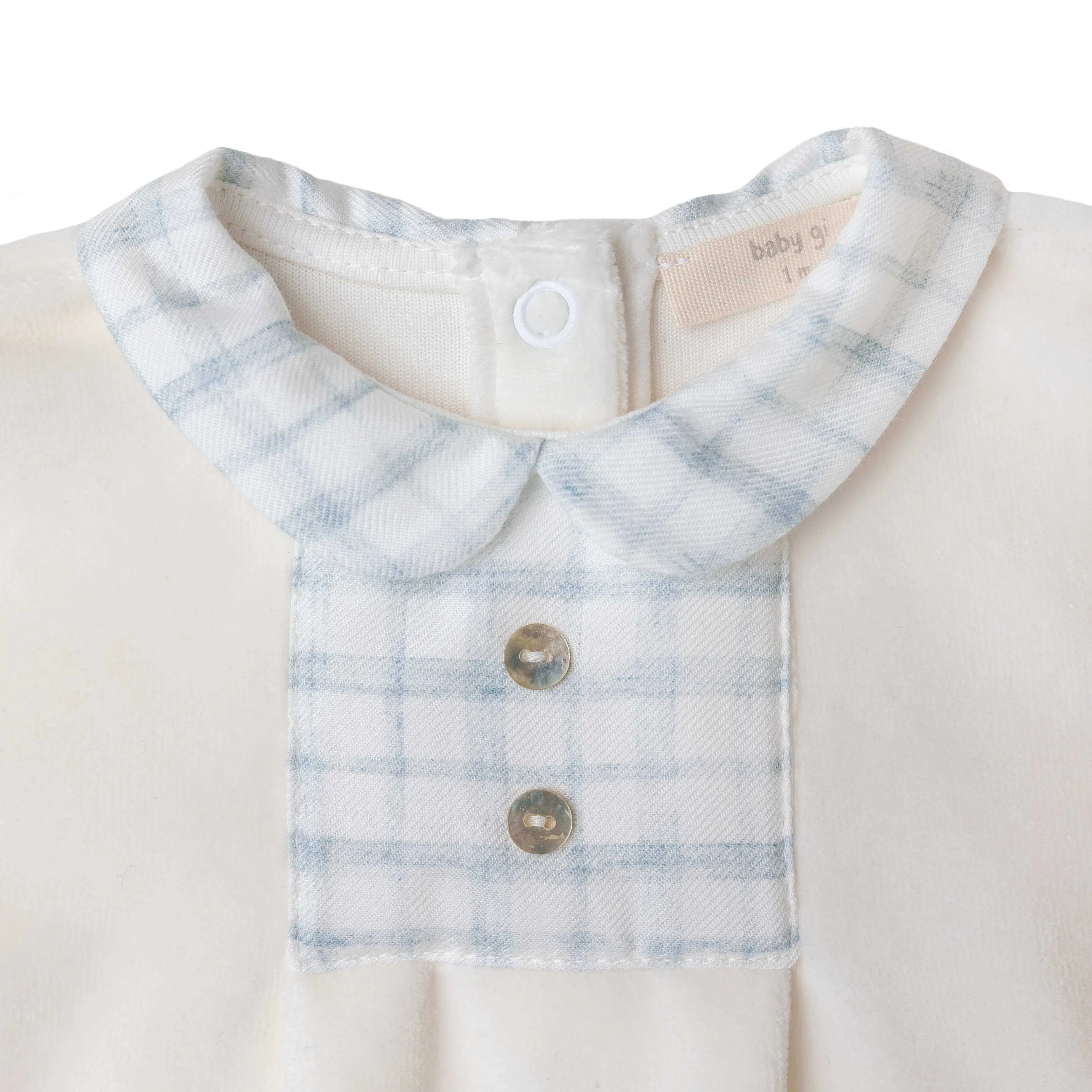 Ensemble Cadeau 4 Pièces Ivoire pour Bébé Garçon