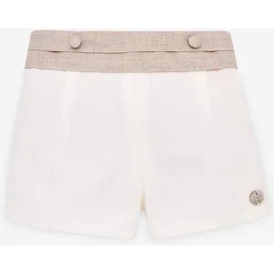 Shorts en ivoire pour bébé garçon