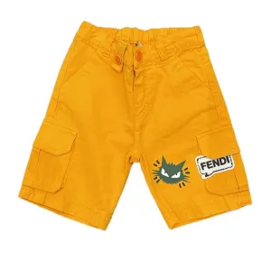 Short Cargo Orange pour Bébé Garçon