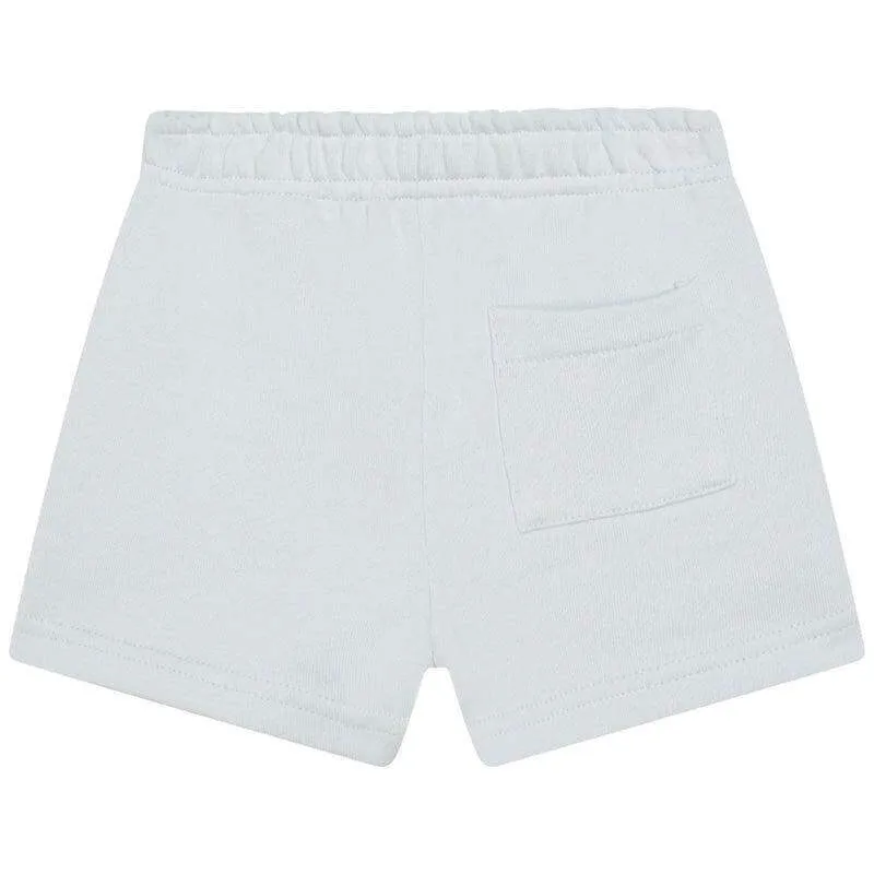 Shorts en jersey de coton bleu pâle pour bébé garçon