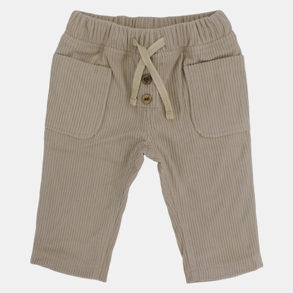 Pantalons en velours pour bébés garçons