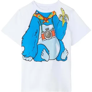 T-shirt en coton blanc pour bébé garçon