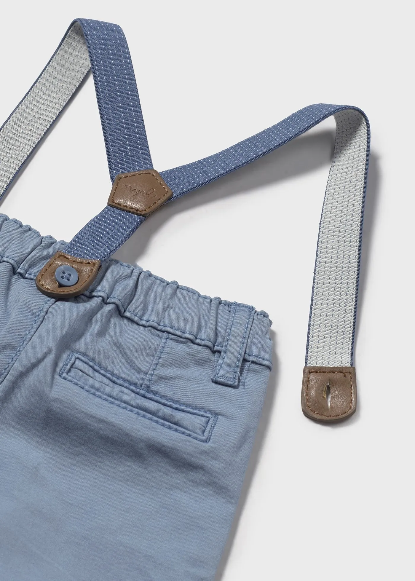 Pantalon Baby Chino à Bretelles - Riviera par Mayoral