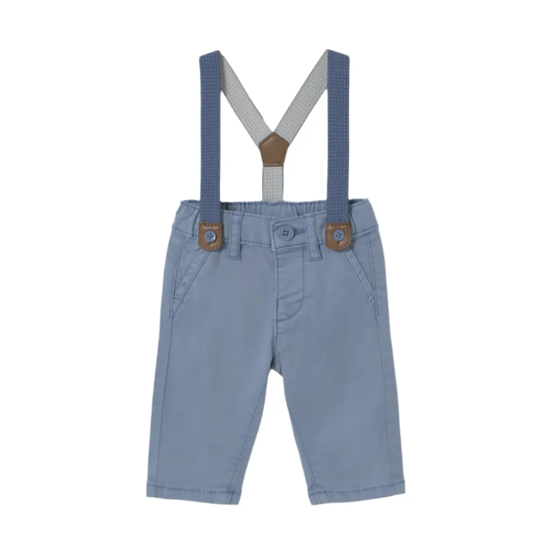 Pantalon Baby Chino à Bretelles - Riviera par Mayoral